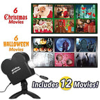 Christmas Halloween Laser Projector Mini Window Home Theater Projector, US Plug, UK Plug, AU Plug