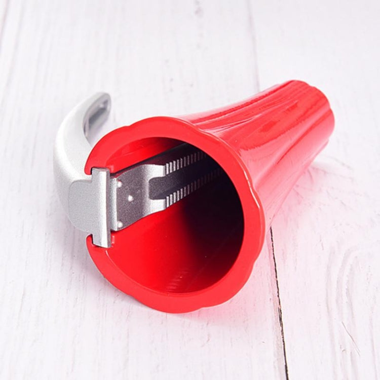 Zinc Alloy Funnel Shape Nut Nutcracker Sheller Walnut Opener Cutter Clamp Plier Kitchen Tools gadgets, Funnel Shape Red, Funnel Shape Black