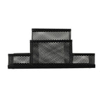 Desk Holder Organizer Metal Mesh Style Pencil Pen Holder Storage Box Home Storage Organization, Size: 15.5x10.2x10cm, Desk Holder