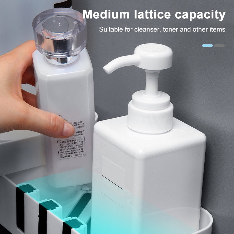 2 PCS Bathroom Accessories Shower Shelf Seamless Rotating Tripod Seamlessly Fixtures Storage Rack Kitchen Tripod – Durable Build, Easy to Use