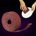 Nylon Emery Scouring Pad Stainless Steel Rust Polishing Kitchen Dish Cleaning Rag, 7 cm x 5.7 m, 9 cm x 1 m, 9 cm x 5.7 m, 9 cm x 20 m 7 cm x 5.7 m