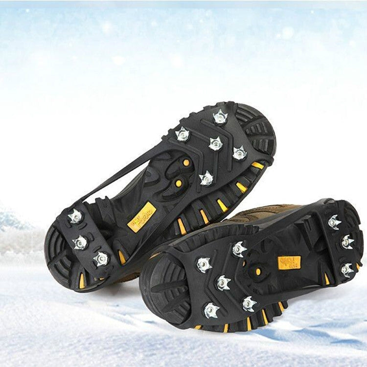 8 Teeth Ice Claw Outdoor Non-slip Shoes Covers for Ice Snow Ground, M（35-40 Yards）, L（41-45 Yards） M（35-40 Yards）