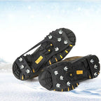 8 Teeth Ice Claw Outdoor Non-slip Shoes Covers for Ice Snow Ground, M（35-40 Yards）, L（41-45 Yards） M（35-40 Yards）