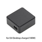 Original 100W Desktop Charger For DJI Mavic 3 / RC-N1 / RC / RC Pro / Goggles 2, 100W Desktop Charger