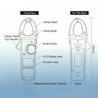 Digital Clamp Meter AC DC Voltage Detector, UT213A 400A, UT213B 400A, UT213C 400A