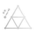 JSK-P22 Smart RGB Mosaic Light Rhythm Light Support Amazon Alexa / Google Assistant /DuerOS, US Plug, EU Plug, UK Plug US Plug White