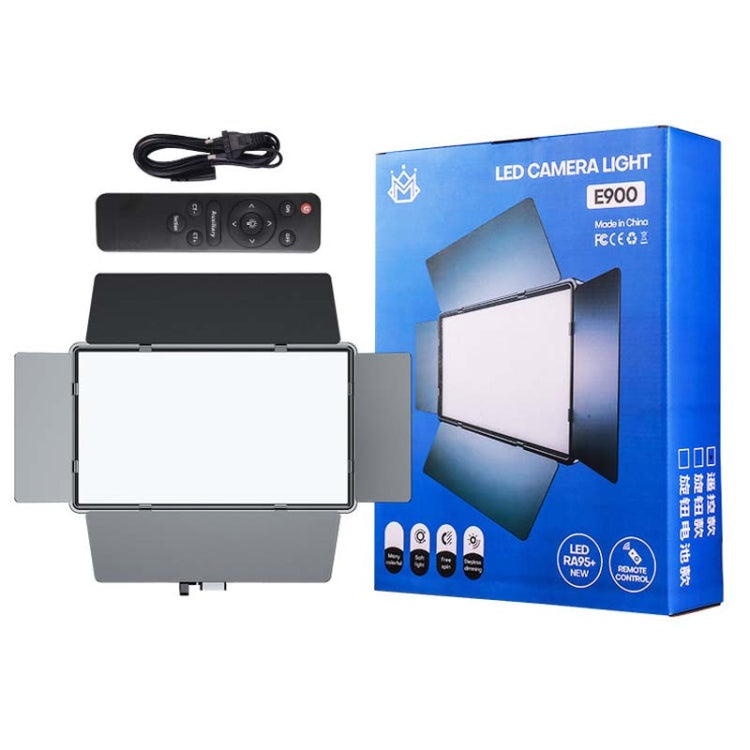 E900 55W 3000K-6500K Flat Panel Lights Live Broadcast Fill Light, Regular Models, Knob Model, Knob Battery Model