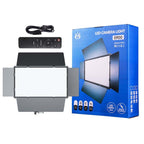 E900 55W 3000K-6500K Flat Panel Lights Live Broadcast Fill Light, Regular Models, Knob Model, Knob Battery Model