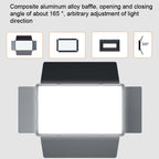 E900 55W 3000K-6500K Flat Panel Lights Live Broadcast Fill Light, Regular Models, Knob Model, Knob Battery Model