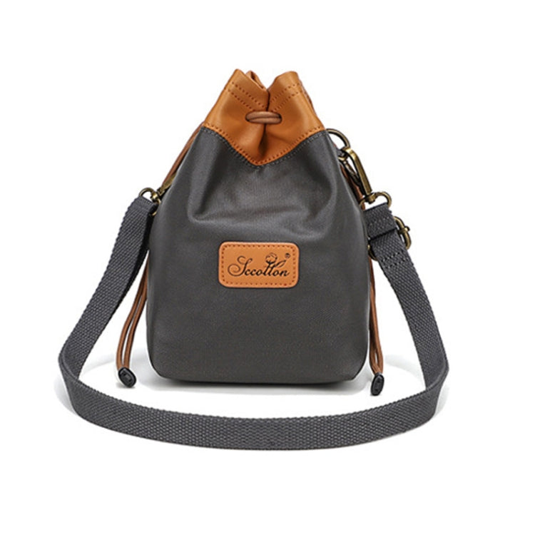 S.C.COTTON Camera Lens Protection Bag Liner Bag Waterproof Camera Storage Bag, L, M, S – Waterproof, Wear-resistant, Leather M Gray