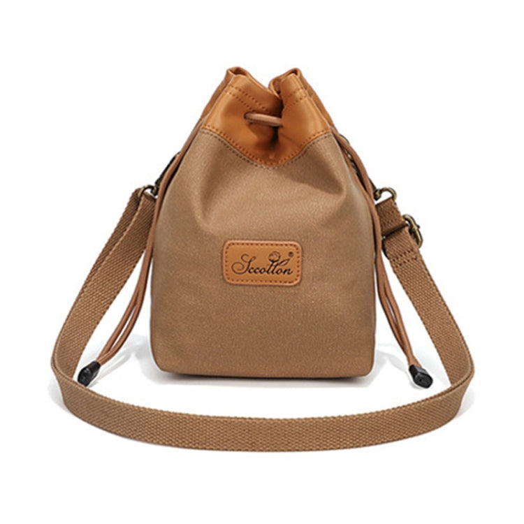 S.C.COTTON Camera Lens Protection Bag Liner Bag Waterproof Camera Storage Bag, L, M, S – Waterproof, Wear-resistant, Leather S Khaki