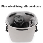 Baona Camera Bag Lens Drawstring Pouch, Small, Medium, Large