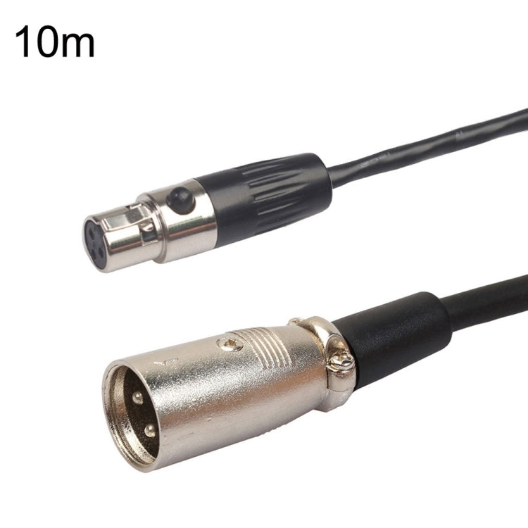 Xlrmini Caron Male To Mini Female Balancing Cable For 48V Sound Card Microphone Audio Cable, 0.5m, 1m, 1.5m, 2m, 3m, 5m, 10m 10m