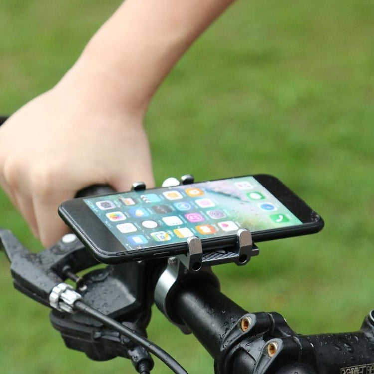 G-81 Bicycle Aluminum Alloy Mobile Phone Navigation Bracket Riding Equipment – Aluminum Alloy