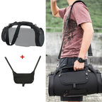 Bluetooth Speaker Single Shoulder Strap Case + Phone Bag Set For JBL... Case + Phone Bag Black