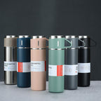 500ml 304 Stainless Steel Thermos Cup Portable Business Tea Cup,Spec:, Gift Box Set