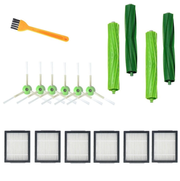 Sweeper Accessories Main Brush Side Brush Filter Set For iRobot Roomba i7 E5 E6, Brush Filter Set Brush Filter Set