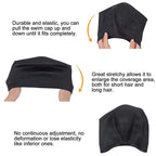 Silicone Ear Protection Waterproof Swimming Cap for Adults with Long Hair, Long Hair Swimming Cap(Black), Long Hair Swimming Cap(Blue), Long Hair Swimming Cap(Pink), Long Hair Swimming Cap(Silver), Long Hair Swimming Cap(Yellow)                        ...
