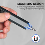 36 In 1 Rechargeable Mini Electric Screwdriver Set With 3LED Lighting, 36 In 1 Gray, 36 In 1 Blue, 36 In 1 Red – Magnetic, Non-slip
