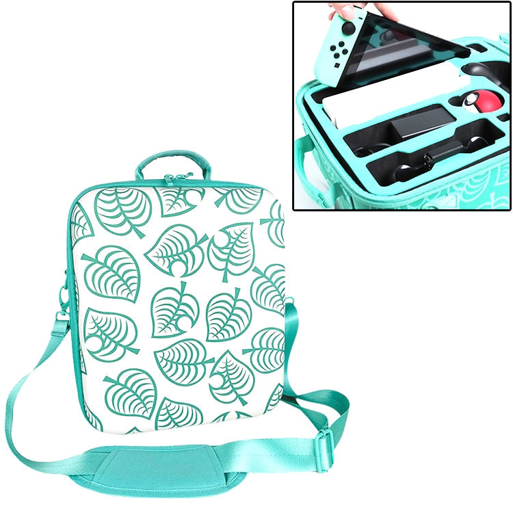 Animal Forest Friends Themed Game Machine Storage Bag For Switch, Vertical section A Vertical section A
