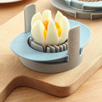 3 in 1 Multifunctional Egg Cutter Half-cut Egg Tool, Orange, Colorful