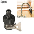 2 PCS Faucet Nipple Universal Joint Car Wash Water Gun Garden Clamp Joint, Faucet Nipple Faucet Nipple