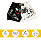 MARS Fighting/MMA Training Fitness Quick-Drying Pants Running Shorts, L, XXL