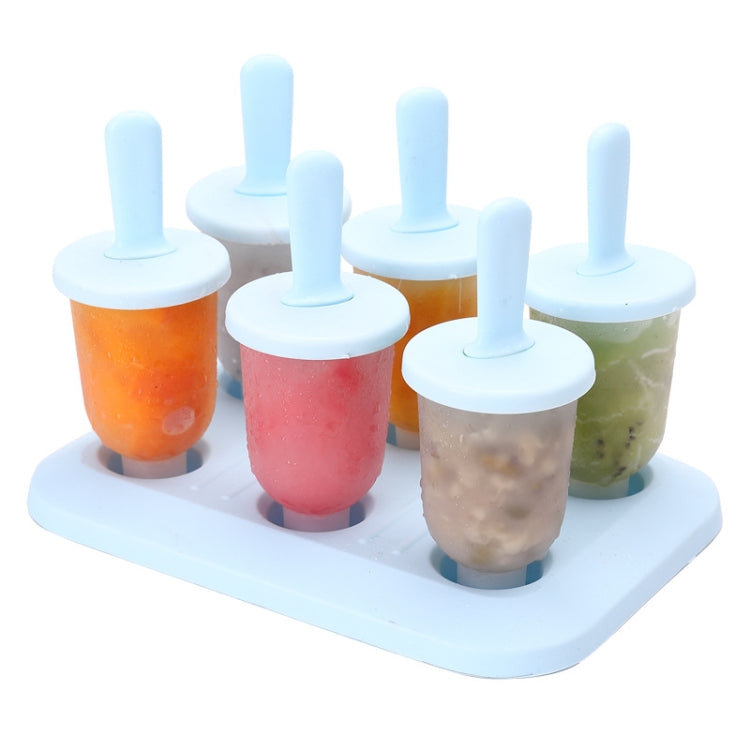 Summer DIY Creative Ice Making Box Popsicle Ice Cream Mould, Popsicle, Jelly – Durable Build, Easy to Use Jelly Blue
