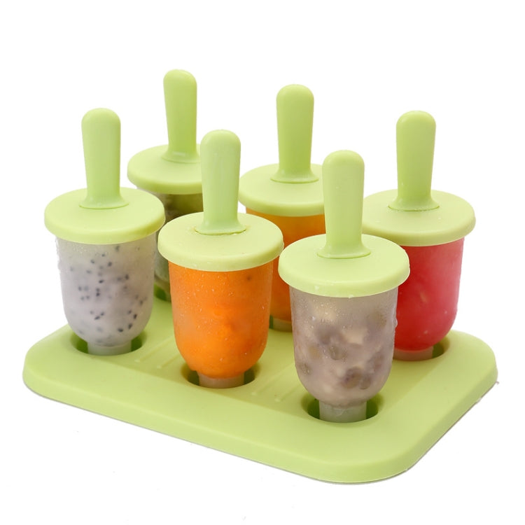 Summer DIY Creative Ice Making Box Popsicle Ice Cream Mould, Popsicle, Jelly – Durable Build, Easy to Use Jelly Green