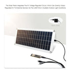 Waveshare 18V 10W Semi-flexible Polycrystalline Silicon Solar Panel, 24167