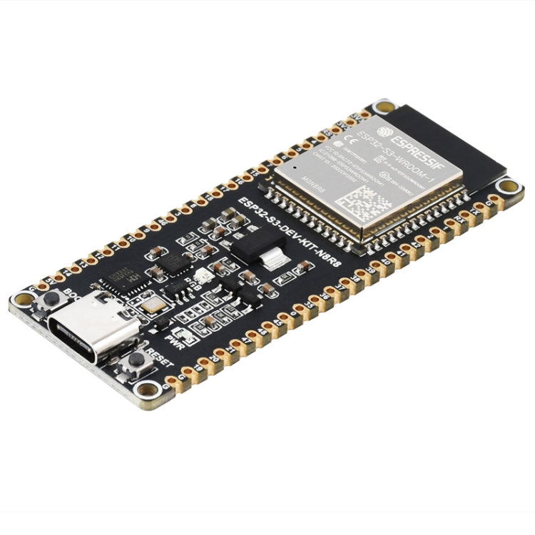 Waveshare ESP32-S3 Microcontroller 2.4GHz Wi-Fi Development Board ESP32-S3-WROOM-1-N8R8 Module, 24263, 24363 – Bluetooth, 4K 24363