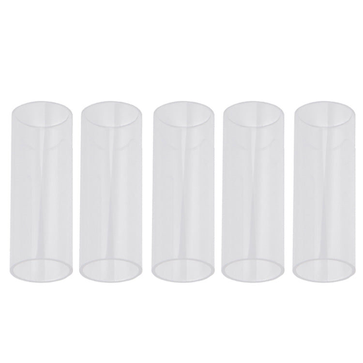 5PCS Acrylic Guitar Slide Tube Folk Slide Block, 28mm(Transparent), 51mm(Transparent), 60mm(Transparent), 70mm(Transparent) – Durable Build, Easy to Use 70mm(Transparent)