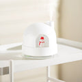 Snowman Humidifier Night Light USB Mute Cute Desktop Air Mini Atomizer Air Humidifier, ZAY-H006 Plug-in, ZAY-H006 Charge – Durable Build, Easy to Use ZAY-H006 Plug-in White