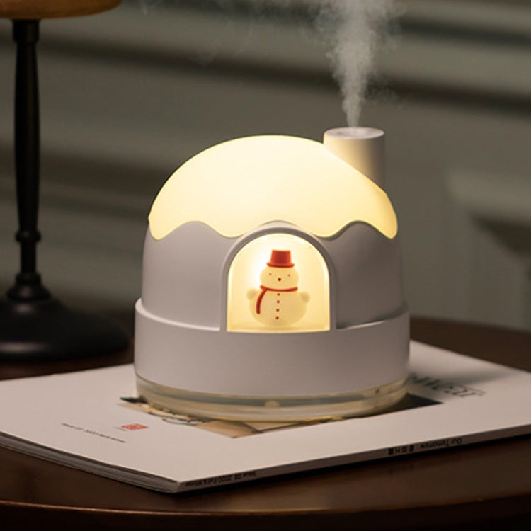 Snowman Humidifier Night Light USB Mute Cute Desktop Air Mini Atomizer Air Humidifier, ZAY-H006 Plug-in, ZAY-H006 Charge – Durable Build, Easy to Use