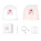 Snowman Humidifier Night Light USB Mute Cute Desktop Air Mini Atomizer Air Humidifier, ZAY-H006 Plug-in, ZAY-H006 Charge – Durable Build, Easy to Use