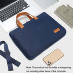 For MacBook 15.6-16.1 Inches MAHOO 10188 Ultra-Thin Hand Computer Bag Messenger Laptop Bag, Khaki, Dark Blue, Gray, Gray+Gray PU Power Bag, Dark Blue+Black PU Power Bag, Khaki+Gray PU Power Bag, Gray+Gray Mouse Pad, Dark Blue+Black Mouse Pad... –...