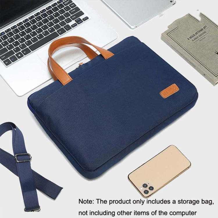 For MacBook 15.6-16.1 Inches MAHOO 10188 Ultra-Thin Hand Computer Bag Messenger Laptop Bag, Khaki, Dark Blue, Gray, Gray+Gray PU Power Bag, Dark Blue+Black PU Power Bag, Khaki+Gray PU Power Bag, Gray+Gray Mouse Pad, Dark Blue+Black Mouse Pad... –...