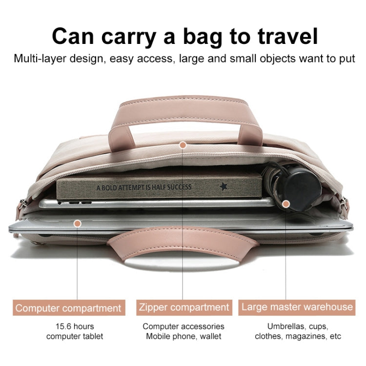 For MacBook 15.6-16.1 Inches MAHOO 10188 Ultra-Thin Hand Computer Bag Messenger Laptop Bag, Khaki, Dark Blue, Gray, Gray+Gray PU Power Bag, Dark Blue+Black PU Power Bag, Khaki+Gray PU Power Bag, Gray+Gray Mouse Pad, Dark Blue+Black Mouse Pad... –...