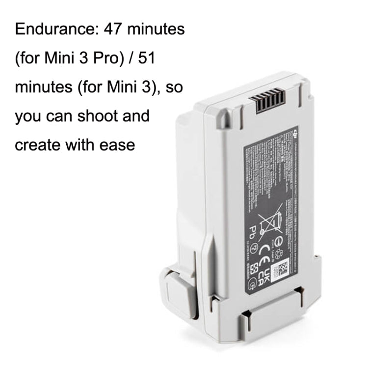 Original DJI Mini 4 Pro / Mini 3 Pro / Mini 3 Long Life Smart Flight Battery, 3850 mAh – Durable Build, Easy to Use
