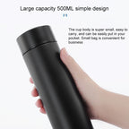 Smart Temperature Display 304 Stainless Steel Vacuum Flask Creative Business Cup For Male And Female Students, High-quality