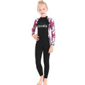 DIVE & SAIL Children Outdoor Sunscreen Long Sleeve Speed Dry Diving Suit, S, M, L, XL, XXL S Black