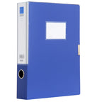 Deli 5683 File Box A4 Plastic File Box 55mm Office Storage Box Information Box Default Title