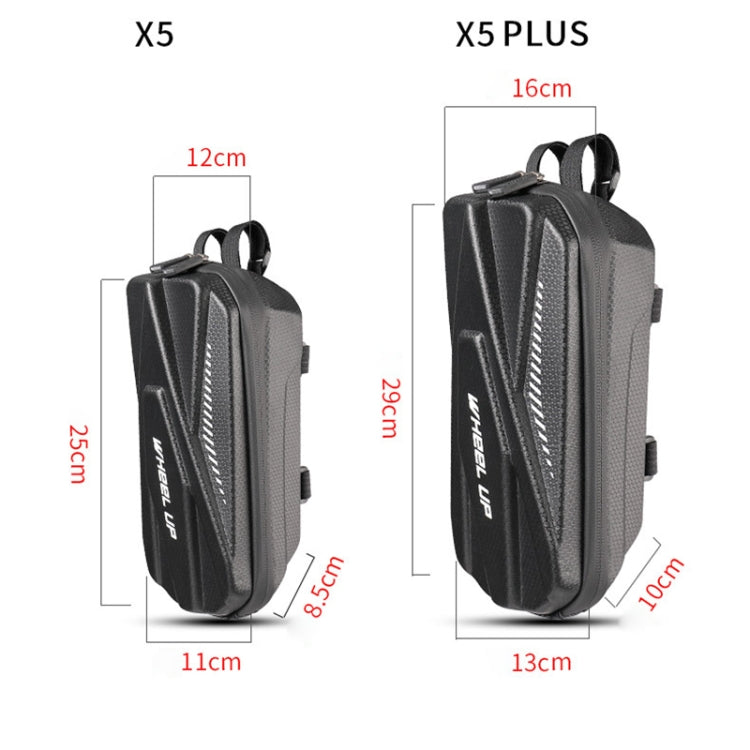 WHEEL UP X5 EVA Hard Shell Balance Bike Front Bag Electric Scooter Bicycle Front Bag Electric Folding Handle Bag, X5-2L, X5-PLUS-3L