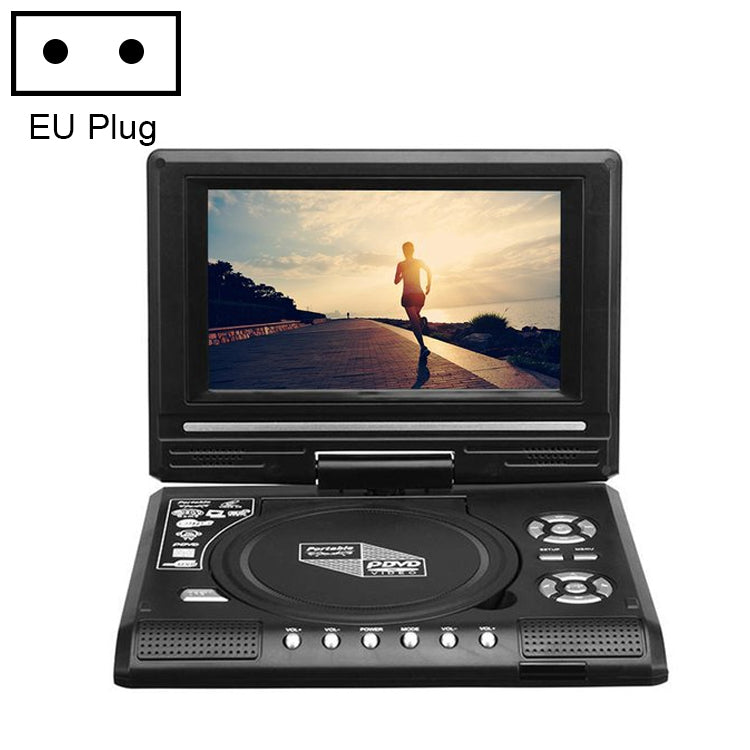 7.8 inch Portable DVD with TV Player, Support SD / MMC Card / Game Function / USB Port, 7.8 inch UK Plug, 7.8 inch AU Plug, 7.8 inch EU Plug, 7.8 inch US Plug 7.8 inch EU Plug EU Plug