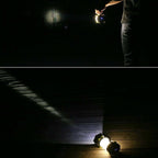KINSACH Portable LED Searchlight Outdoor Rechargeable Multi-function Flashlight Camping Light