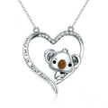 Cute Koala S925 Sterling Silver Lady Necklace, SCN256 SCN256