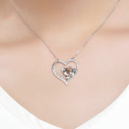 Cute Koala S925 Sterling Silver Lady Necklace, SCN256