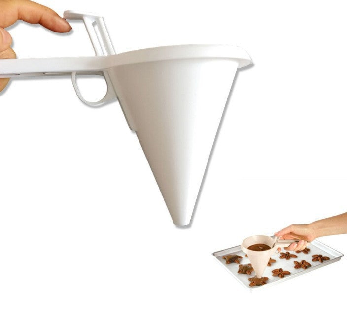 7 PCS Buttercream Frosting Funnel Handheld Portion Cup Cake Chocolate Dispenser Baking Tool Default Title