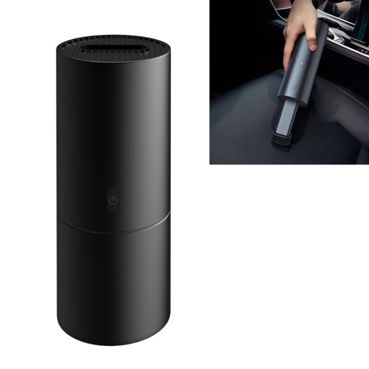 Creative Mini Handheld Portable Vacuum Cleaner USB Charging High Power Household Vacuum Cleaner, Space Gray, Pure White Space Gray