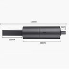 Creative Mini Handheld Portable Vacuum Cleaner USB Charging High Power Household Vacuum Cleaner, Space Gray, Pure White